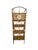 Brown Antique English Bamboo & Rattan Shelf With Moveable Panel For Sale - Image 8 of 11