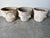 Vintage Palm Beach Neoclassical-Style Cement Planters With Lion Head Relief - Set of 3 For Sale In Miami - Image 6 of 12