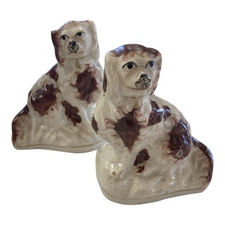 Pair of Small Staffordshire Terriers For Sale