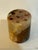 Contemporary Vintage Mexican Onyx Stone Pen Holder / MCM Desk Accessory For Sale - Image 3 of 12