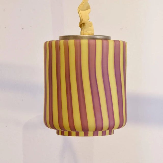 Red Murano Glass Pendant, 1960s For Sale - Image 8 of 9