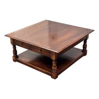 Southworth Interiors English Refectory Coffee Table For Sale