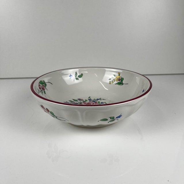 Small Streetlight Model Salad Bowl from KG Lunéville, 1980s For Sale - Image 6 of 6
