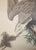 "Eagle" by Imao Keinen, Meiji to Taisho Era Japanese Silk Scroll Painting For Sale - Image 10 of 18