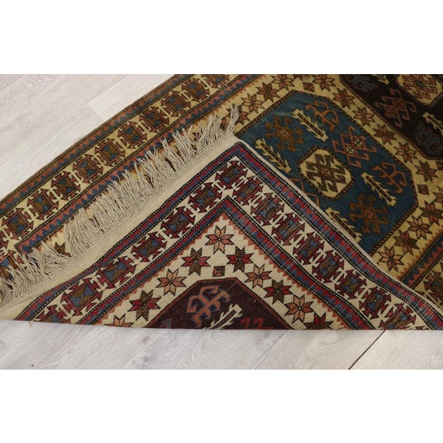 Vintage Turkish Hand Knotted Rug, 1950s For Sale - Image 17 of 18