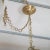 Monumental Wrought Brass Wire Pendant For Sale - Image 9 of 9