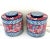 Vintage Modern Asian Chinoiserie Large Ginger Jars, Koi Fish Pattern, Designed by Jean Dange Paris, a Pair For Sale - Image 10 of 12