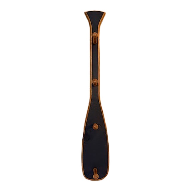 Oar Wall Shelf With Pegs For Sale