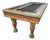 Vintage Hand-Painted, Carved Indian Coffee Table For Sale