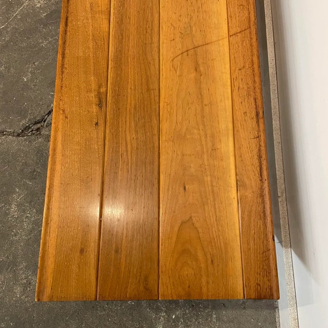 Wood Edward Wormley for Dunbar Furniture Bench-Style Coffee Table For Sale - Image 7 of 13