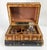 20th Century French Faux Leather Book Box With Bar Set or Tantalus For Sale - Image 9 of 13
