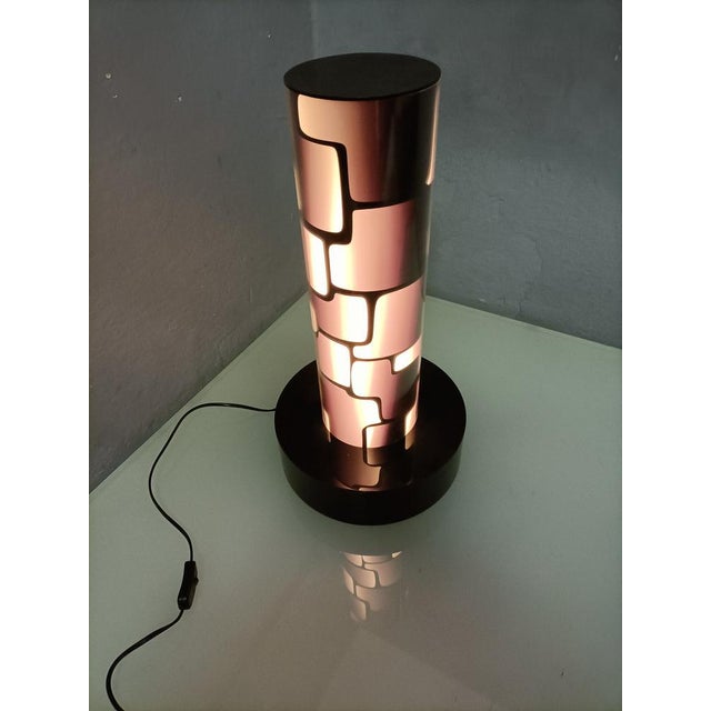 Acrylic Glass Table Lamp For Sale - Image 9 of 14