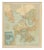 Map of Manila Bay and Southern Luzon Manila Observatory, 1899 For Sale