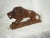 Early 20th French Carved Walnut Wood Lion For Sale - Image 4 of 9