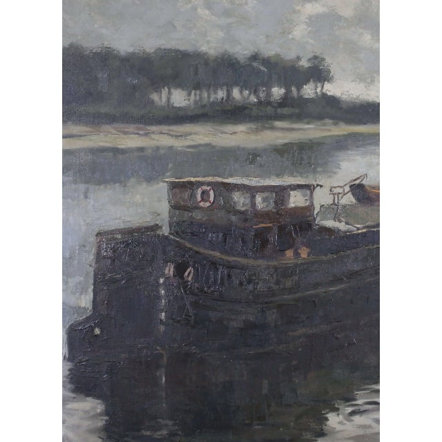 Jules, De Cort ships, Oil on Canvas, Framed For Sale - Image 6 of 11