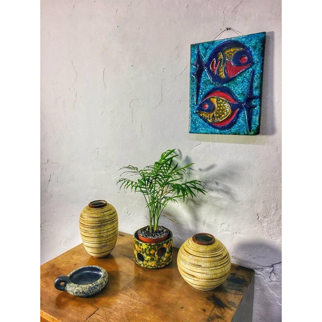 Mid-Century Modern Mid-Century Ceramic Plant Pot, Bodrogkeresztúr, 1960s For Sale - Image 3 of 10