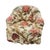 Textile 1980s Tree of Life Tufted Chintz Barrel Chair For Sale - Image 7 of 8