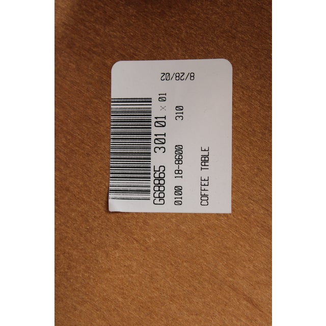 Ethan Allen Avenue Mahogany Oval Coffee Table For Sale - Image 14 of 15