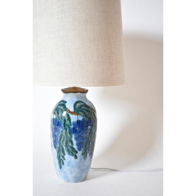 Vintage Ceramic Lamp by Camille Tharaud, 1930s For Sale - Image 3 of 5