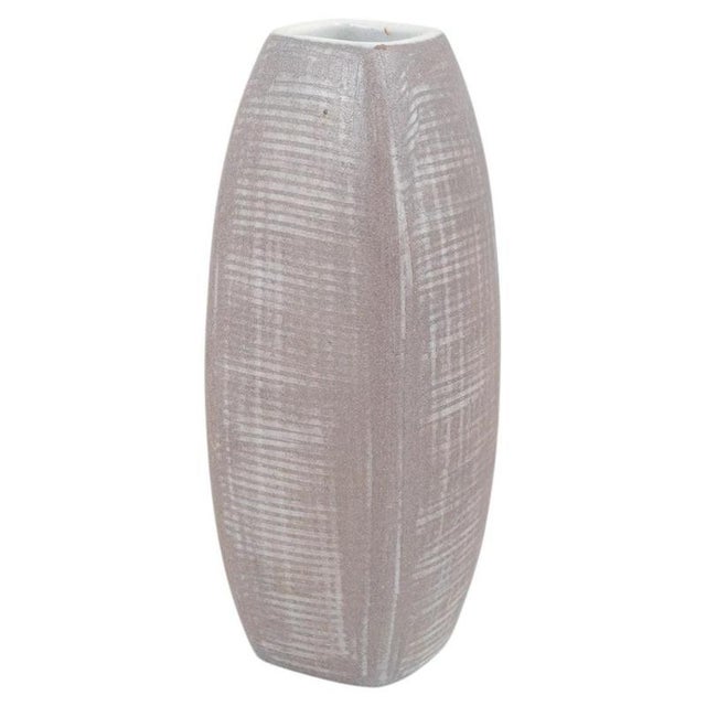 1960s Vintage Four-Sided Stoneware Vase by Ingrid Atterberg for Upsala-Ekeby, 1960s For Sale - Image 5 of 5