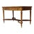 French Louis XVI Style Walnut & Ormolu Marquetry & Inlaid 1-Drawer Library Table C1890 For Sale - Image 3 of 18