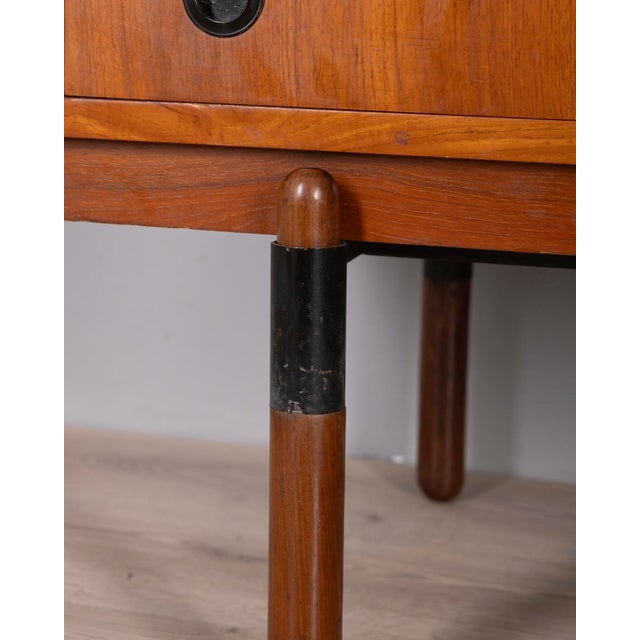 Vintage Italian Teak Wood Sideboard, 1960s For Sale - Image 14 of 18