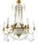 Empire Gilt Bronze and Cut Crystal Chandelier, 1815 For Sale