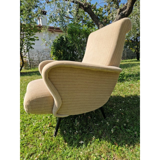 Mid-Century Modern Lady Lounge Chairs attributed to Marco Zanuso for Arflex, 1950s, Set of 2 For Sale - Image 3 of 18