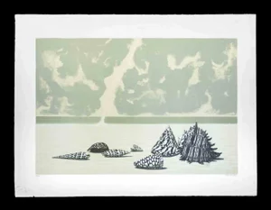 Gino Guida, Untitled, Lithograph, 1980