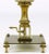 Tall Clear, Glass and Brass Mechanical Table Lamp For Sale In Chicago - Image 6 of 7