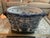 French Country Vintage English Style Blue and White Ironstone Footbath For Sale - Image 3 of 13