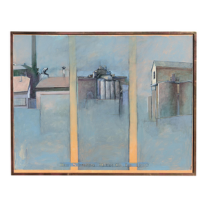 'Baur-Schweitzer Malting Company' by Kim Frohsin, 1990, North Beach Malt House, Sacramento Street, San Francisco