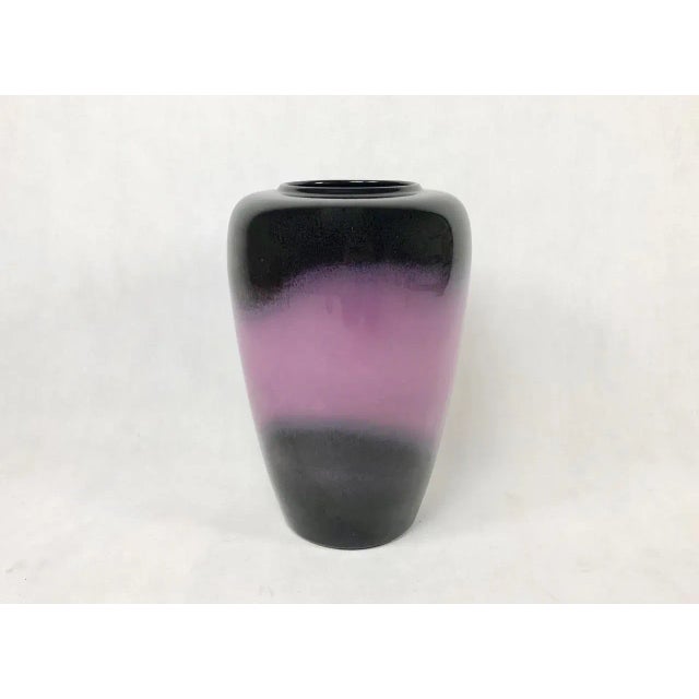 Mid-Century Modern Purple Vase from Scheurich Keramik, 1970s For Sale - Image 3 of 7