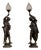 Spelter Lamps, 1920s, Set of 2 For Sale