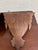 Wood Antique Arts and Crafts Gothic Revival Exposed Peg Wall Brackets - Pair For Sale - Image 7 of 8