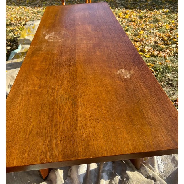 Brown 1960s Broyhill Brasilia Cocktail Set Coffee & End Tables - Set of 3 For Sale - Image 8 of 10