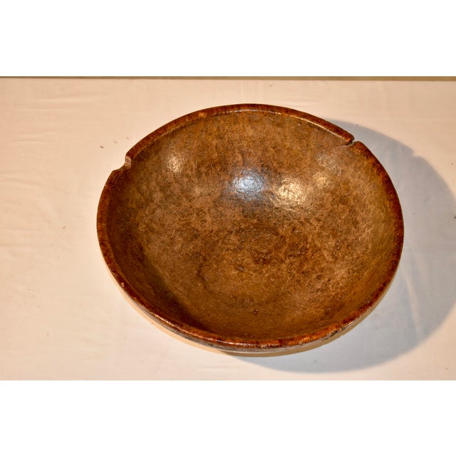 Wood 18th Century Very Large Burl Bowl For Sale - Image 7 of 11