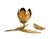 Vintage Brass Flower Candleholder With 6 Removable Petal Ashtrays – Hollywood Regency / Mid-Century Modern For Sale - Image 9 of 13