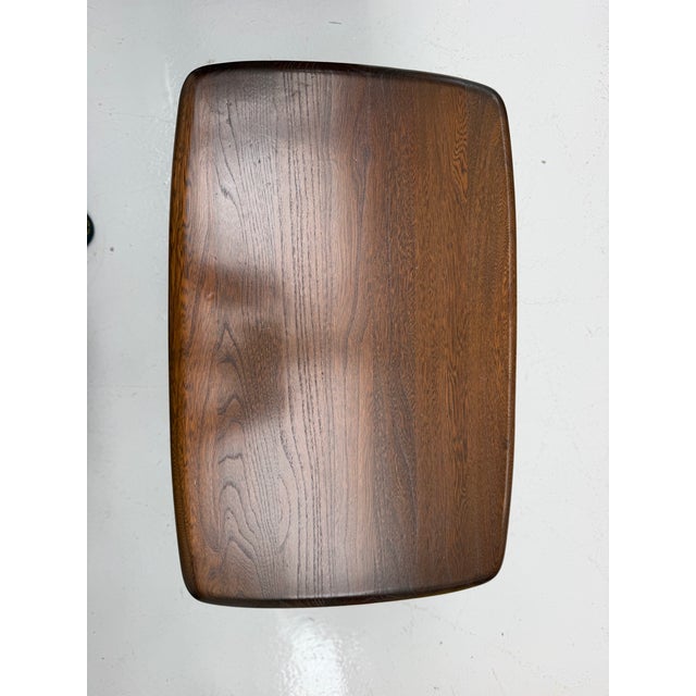 Wood Golden Dawn Magazine Table attributed to Lucian Ercolani for Ercol, 1960s For Sale - Image 7 of 8