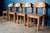 Brutalist Oval Extendable Table and Chairs by Rainer Daumiller, Set of 5 For Sale - Image 6 of 18