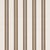 Sample - Schumacher Chatham Stripe Wallcovering In Umber For Sale In New York - Image 6 of 6