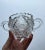American Antique American Brilliant Period Cut Crystal Glass Sugar Creamer Set For Sale - Image 3 of 12