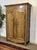 19th century country wardrobe in light chestnut wood, L=1.45m H=2.11m D=56cm