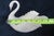 Lenox Porcelain Swan Figurine Bowl Planter Dish Ivory Color Made in Usa 5206b For Sale - Image 11 of 15