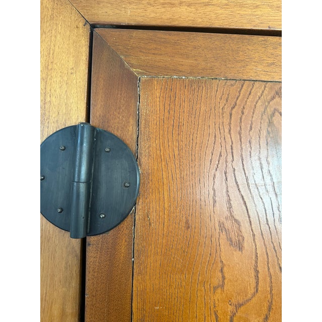 Early 20th Century Chinese Wedding Storage Armoire and Trunk For Sale - Image 10 of 12