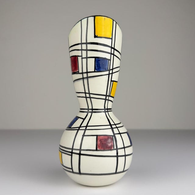 Small Mid-Century Ceramic Vase, Italy, 1970s For Sale - Image 15 of 15