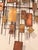 1970s Vintage 70's Brutalist Metal Cityscape Sculpture Wall Hanging 45" W X 36" T For Sale - Image 5 of 8
