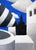 Blue Scott Woodard "Puffy City Night Scape" Blue, White, Gray & Black Contemporary Surreal Painting, 2022 For Sale - Image 8 of 10