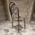 Vintage Set of Four Rustic Iron Horse Chairs For Sale - Image 10 of 12
