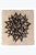 Hand-knotted in wool circa 1950-1960, this 4x5 vintage Finnish Rya rug titled “Saturnus” by Eyla Myllylä is a striking...